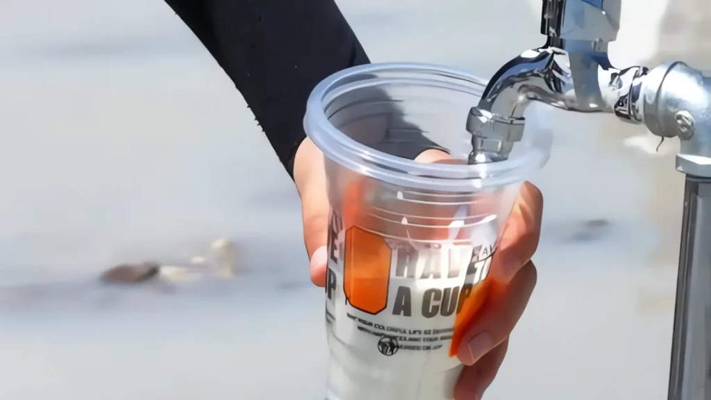 内蒙古旅游攻略：牛奶湖水龙头接牛奶